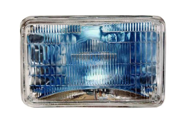 SEALED BEAM SQARE CRYSTAL GLASS